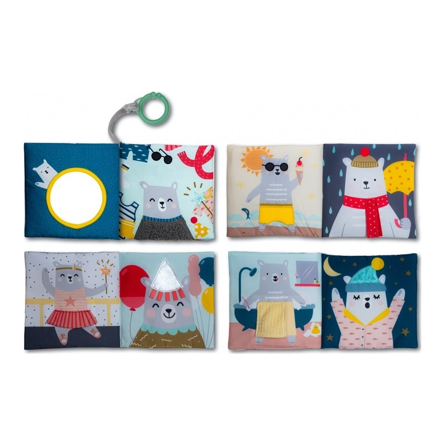 Taf Toys - Dečja tekstilna knjiga meda