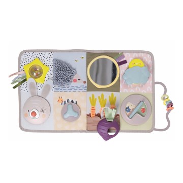 Taf Toys - Viseća igračka za krevetić sa melodijom Vrt 3xAAA