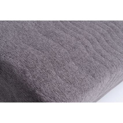 Tapacirani trosed na razvlačenje za svakodnevno spavanje sa naslonima za ruke PAUL, siva