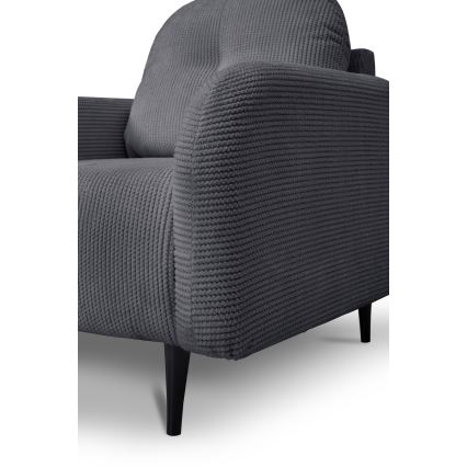 Tapacirana fotelja CLOUDY siva