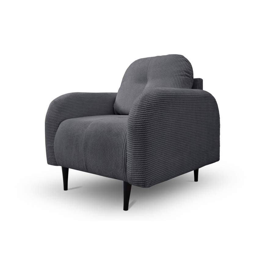 Tapacirana fotelja CLOUDY siva