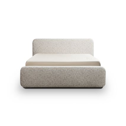 Tapacirani krevet bez dušeka LAJLA 160x200 cm bež