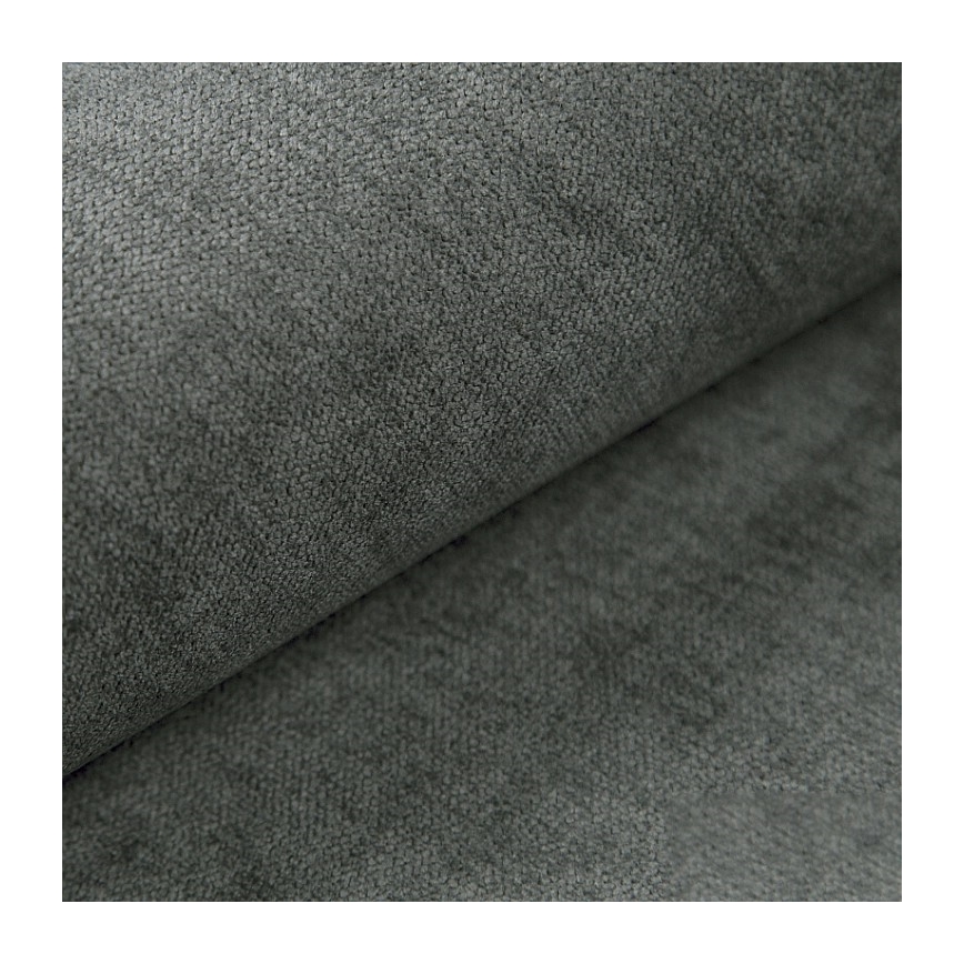 Tapacirani krevet s oprugastim dušekom i prostorom za odlaganje ISABEL 180x200 siv