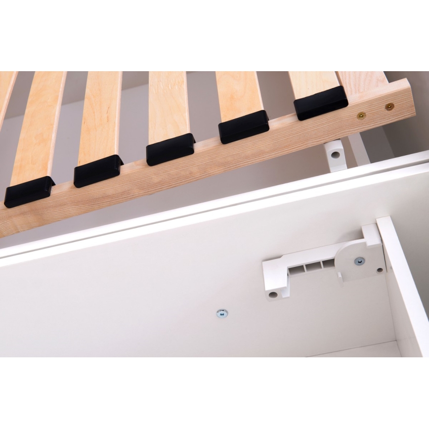 Tapacirani krevet sa prostorom za odlaganje bez dušeka MARIA 160x200 cm antracit