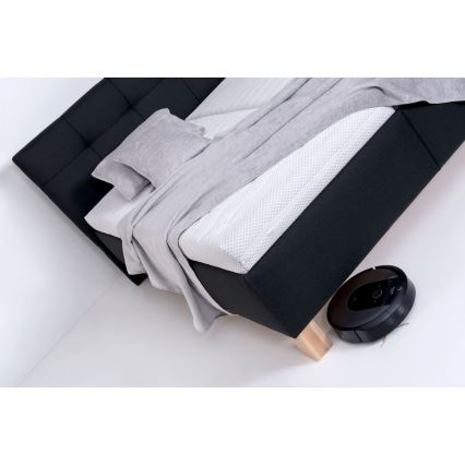 Tapacirani krevet sa prostorom za odlaganje bez dušeka MARIA 160x200 cm antracit