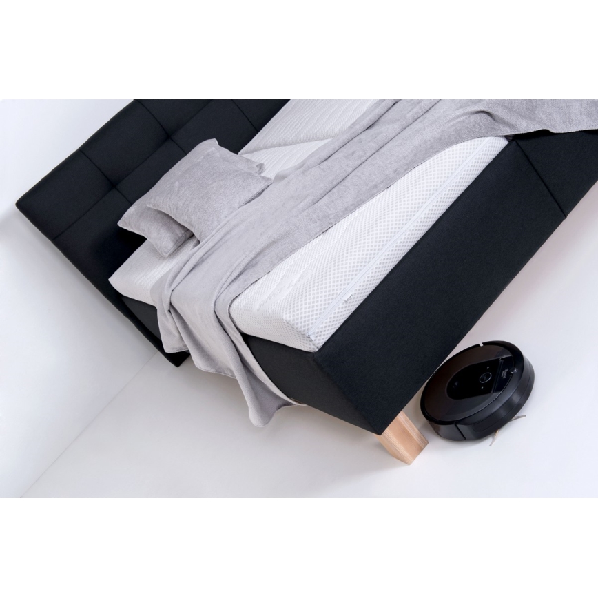 Tapacirani krevet sa prostorom za odlaganje bez dušeka MARIA 160x200 cm antracit