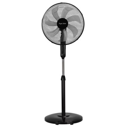 Taylor Swoden - Stojni ventilator 50W/230V, 122 cm, crne boje