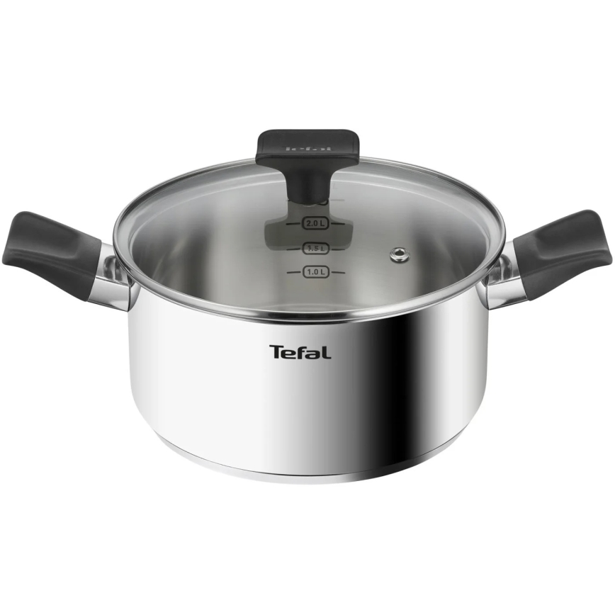 Tefal - 3-komadni set šerpi DELICIOUS od nerđajućeg čelika