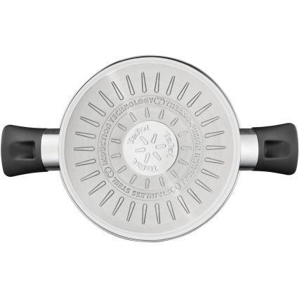 Tefal - 3-komadni set šerpi DELICIOUS od nerđajućeg čelika