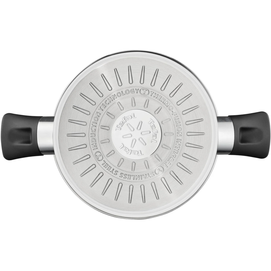 Tefal - 3-komadni set šerpi DELICIOUS od nerđajućeg čelika