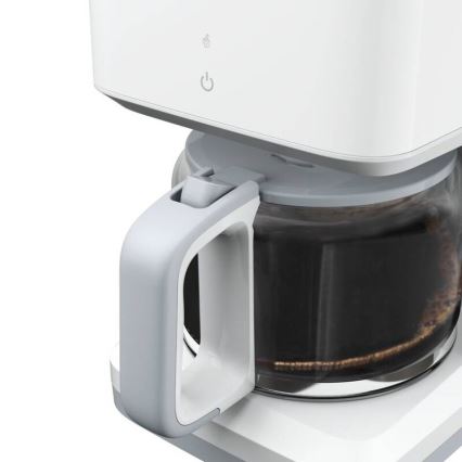 Tefal - Aparat za filter kafu sa LCD displejom SENSE 1000W/230V bela