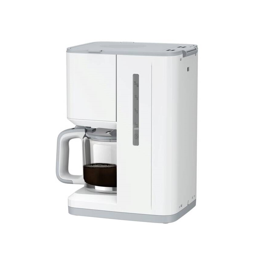 Tefal - Aparat za filter kafu sa LCD displejom SENSE 1000W/230V bela