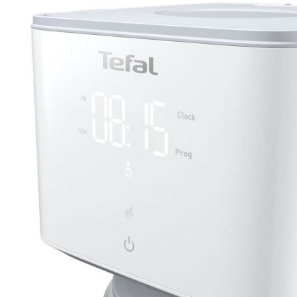 Tefal - Aparat za filter kafu sa LCD displejom SENSE 1000W/230V bela