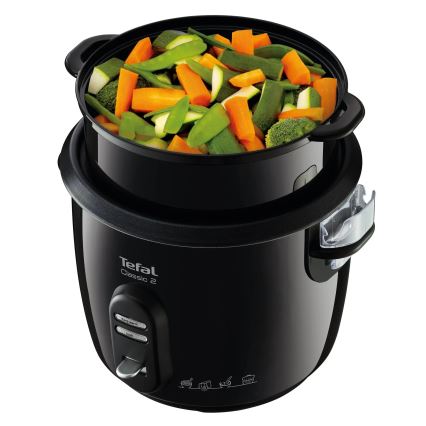 Tefal - Aparat za kuvanje pirinča CLASSIC 600W/230V 5 l crni
