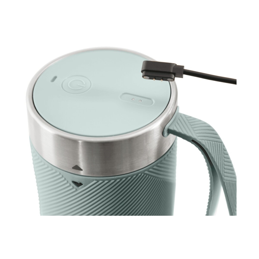 Tefal - Smoothie blender BLENDFORCE 50W/5V 1200 mAh mint zelena