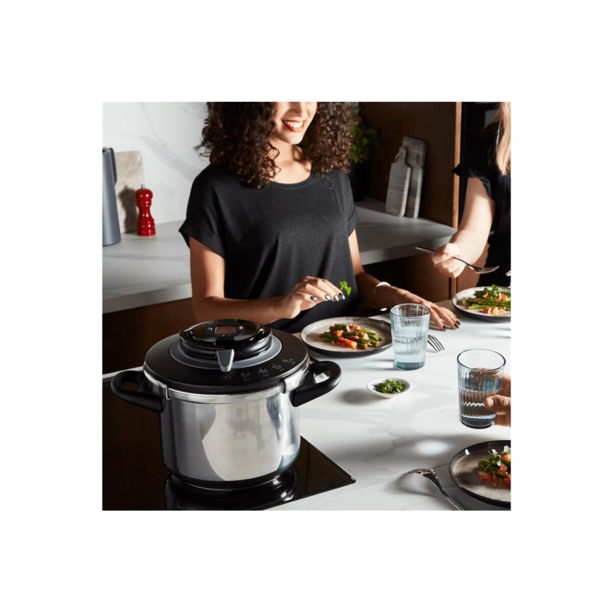 Tefal - CLIPSO+ CHEF ekspres lonac 6 l od nerđajućeg čelika