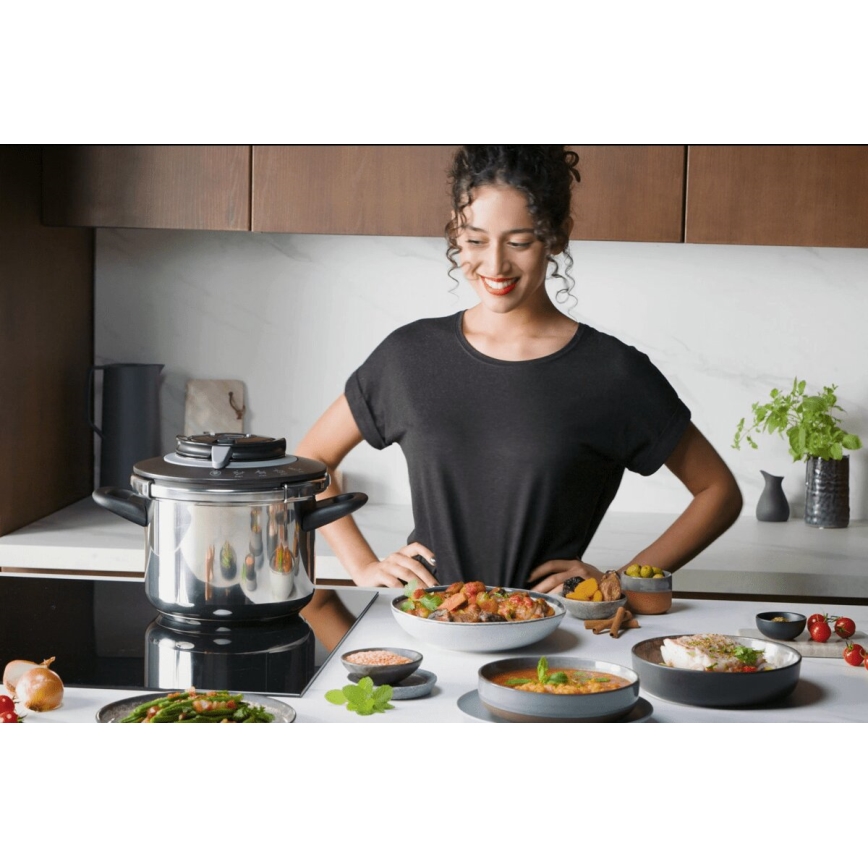 Tefal - CLIPSO+ CHEF ekspres lonac 8 l, nerđajući čelik