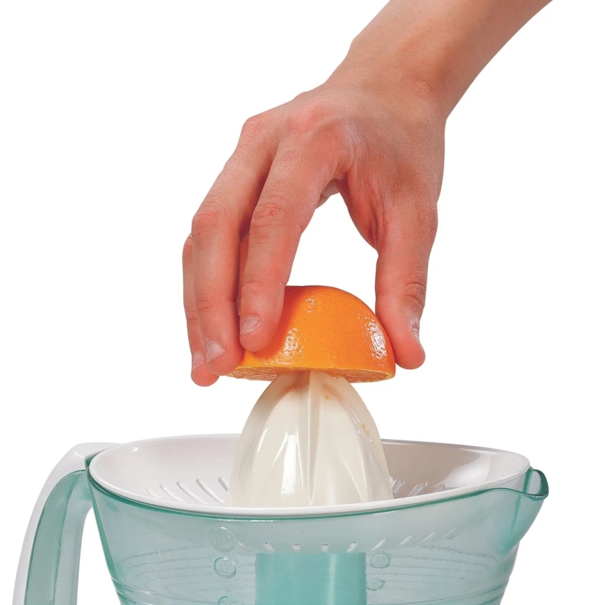 Tefal - Električni cediljak za citruse VITAPRESS 0,6 l 25W/230V bela/crna