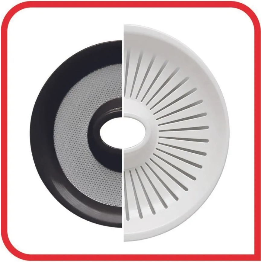 Tefal - Električni cediljak za citruse VITAPRESS 0,6 l 25W/230V bela/crna