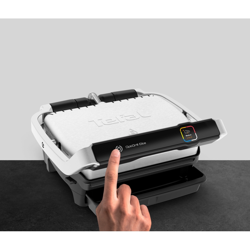 Tefal - Električni roštilj OPTIGRILL ELITE 2000W/230V