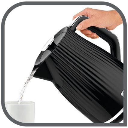 Tefal - Električno kuvalo LOFT 1,7 l 2400W/230V crno