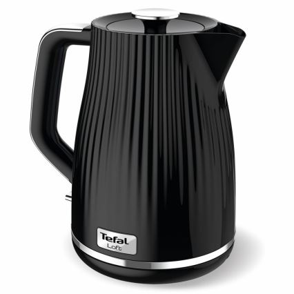 Tefal - Električno kuvalo LOFT 1,7 l 2400W/230V crno