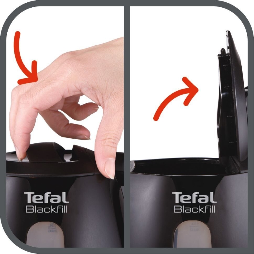 Tefal - Električno kuvalo za vodu EXPRESS 1,5 l 2400W/230V