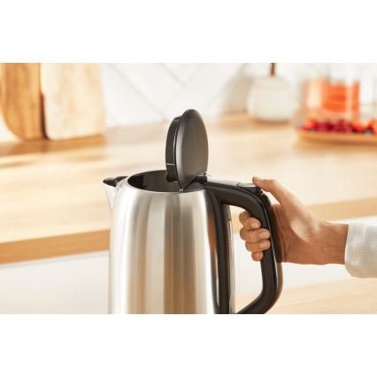 Tefal - Električno kuvalo za vodu SUBITO 1,7l 2400W/230V inox/crna