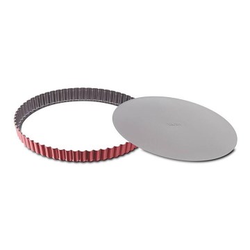 Tefal - Forma za kolač sa odvojivim dnom DELIBAKE 28 cm crvena