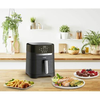 Tefal - Friteza na vrući vazduh 4,2 l EASY FRY&GRILL 2 u 1 1550W/230V crna