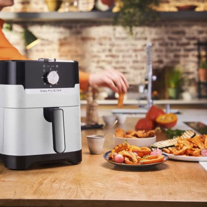 Tefal - Friteza na vrući vazduh 4,2 l EASY FRY&GRILL 2 u 1 1550W/230V nerđajući čelik