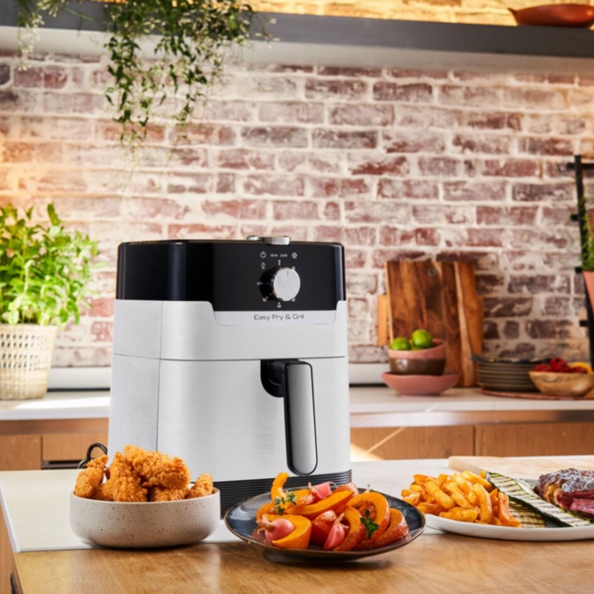 Tefal - Friteza na vrući vazduh 4,2 l EASY FRY&GRILL 2 u 1 1550W/230V nerđajući čelik