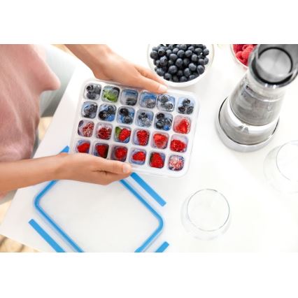 Tefal - Kalup za led 24 kockice MASTER SEAL plavi