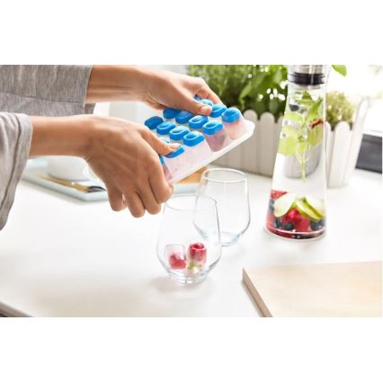 Tefal - Kalup za led 24 kockice MASTER SEAL plavi