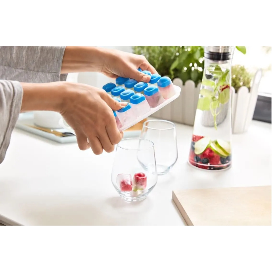 Tefal - Kalup za led 24 kockice MASTER SEAL plavi