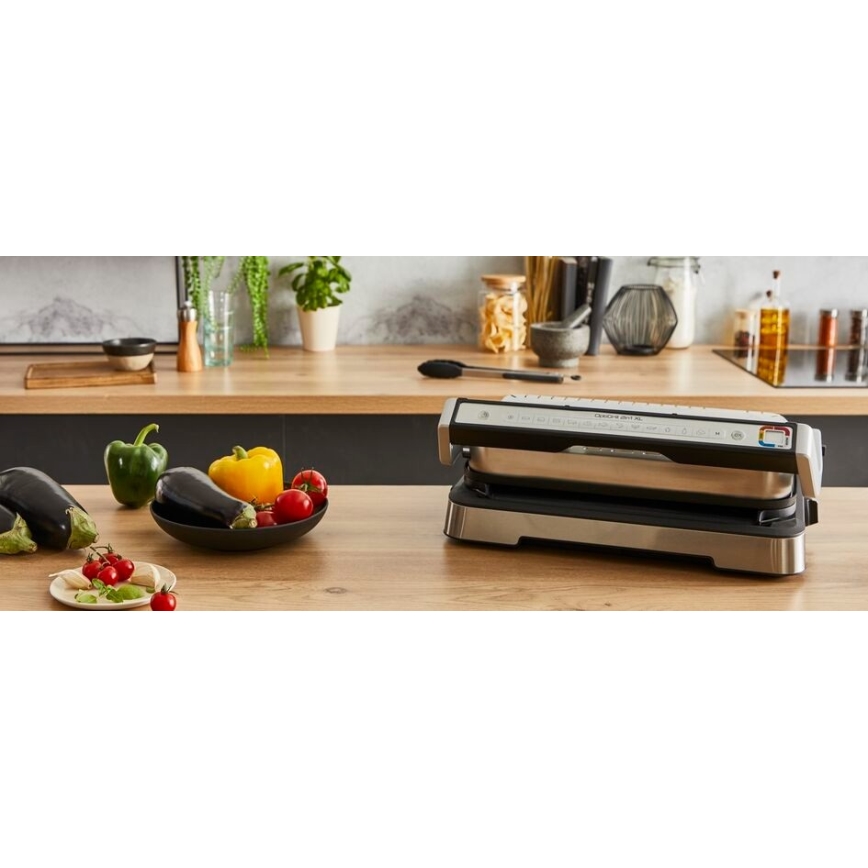 Tefal - Kontaktni gril OPTIGRILL 2 u 1 2000W/230V