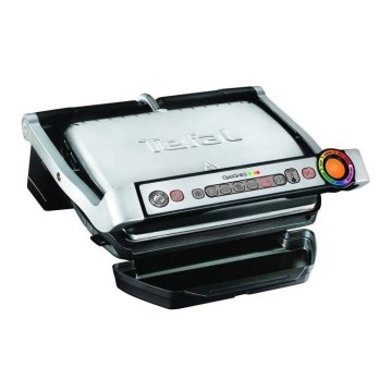 Tefal - Kontaktni gril OPTIGRILL+ INOX WAFFLES 2000W/230V crni/hrom