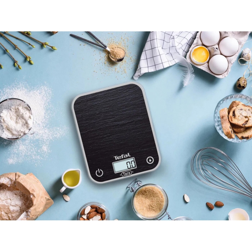 Tefal - Kuhinjska vaga OPTISS 2xAAA crna