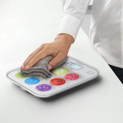 Tefal - Kuhinjska vaga OPTISS 2xAAA šarena