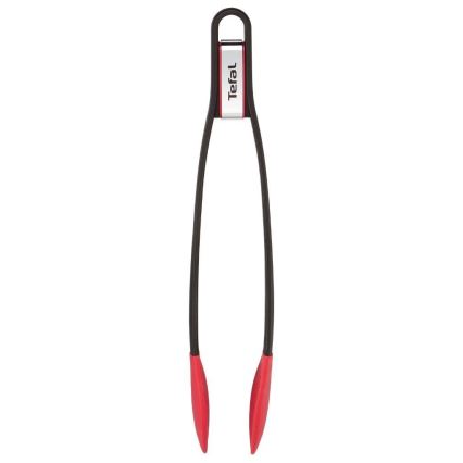 Tefal - Kuhinjske klešta INGENIO crna/crvena