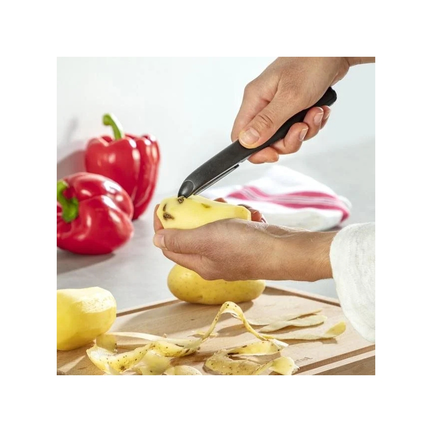 Tefal - Kuhinjski ljuštač COLORFOOD 17 cm crna