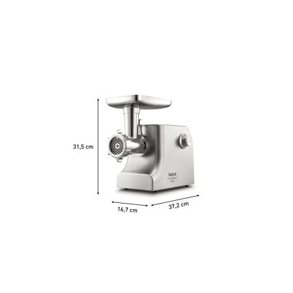 Tefal - Mašina za mlevenje mesa 8 u 1 2200W/230V srebrna