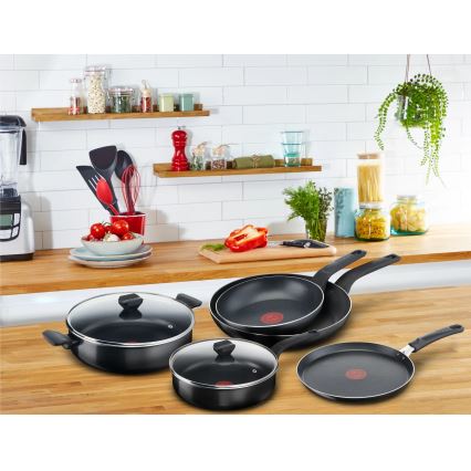 Tefal - Nizak lonac sa poklopcem  SIMPLY CLEAN 28 cm