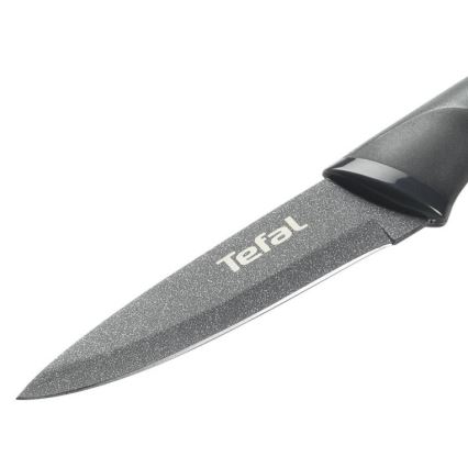 Tefal - Nož za guljenje od nerđajućeg čelika FRESH KITCHEN 9 cm siva/zelena