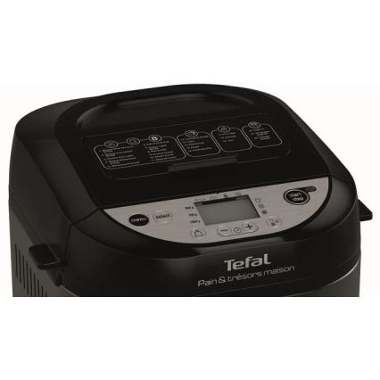 Tefal - Pekač hleba PAIN&TRESORS 700W/230V crna