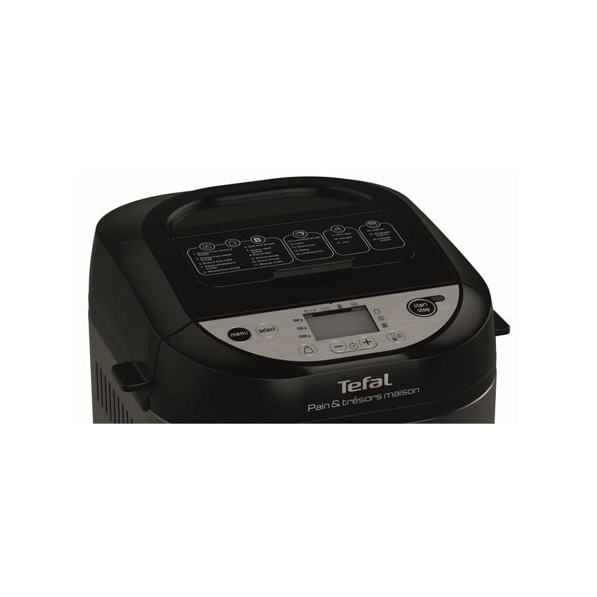 Tefal - Pekač hleba PAIN&TRESORS 700W/230V crna