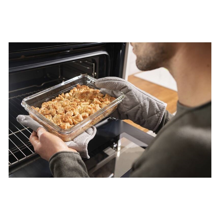 Tefal - Posuda za hranu 1,1 l MSEAL GLASS crvena/staklo