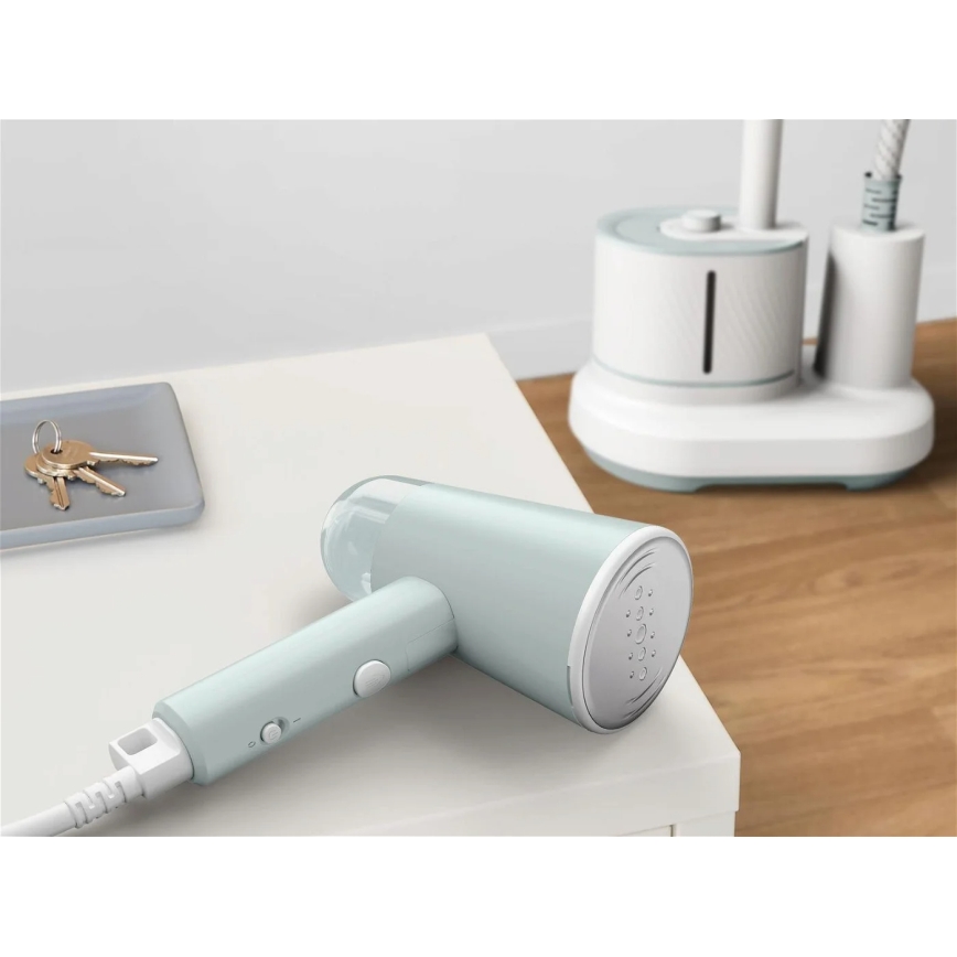 Tefal - Ručni parni uređaj za peglanje odeće ORIGIN TRAVEL zelena