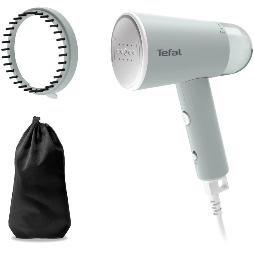 Tefal - Ručni parni uređaj za peglanje odeće ORIGIN TRAVEL zelena