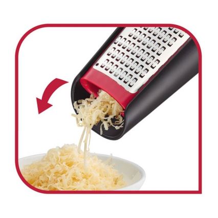 Tefal - Ručno dvostrano rende INGENIO inox/crna
